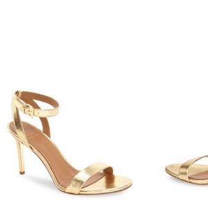 Tory Burch ankle wrap heels